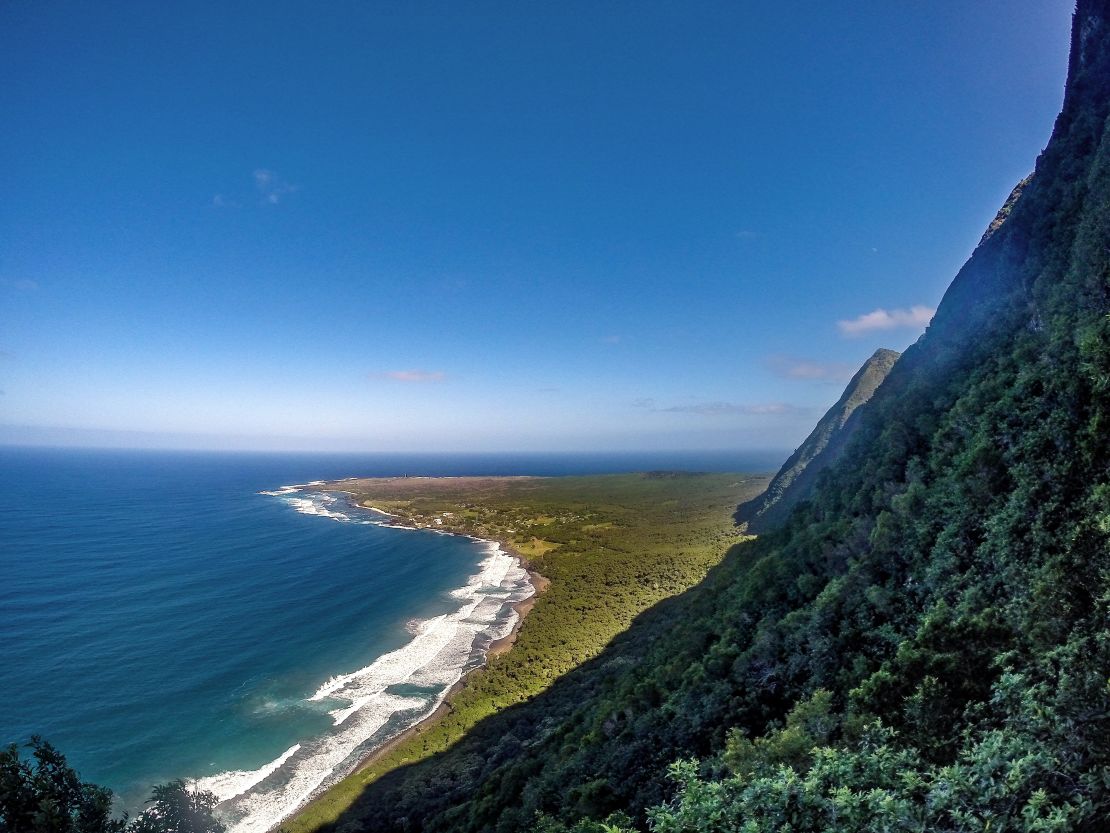 The Kalaupapa site was chosen for its isolation. It is flanked by the some of the tallest cliffs in the world.