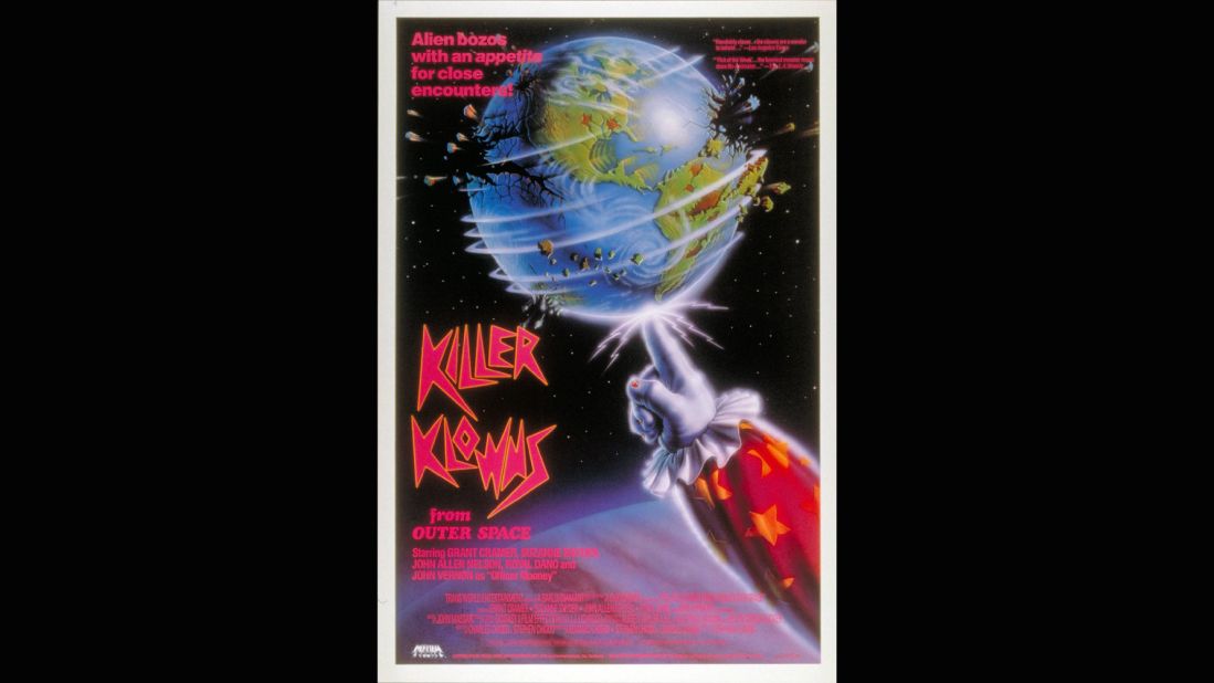 <strong>"Killer Klowns From Outer Space"</strong>: This 1988 movie about alien clowns and their hijinks enjoys cult status. <strong>(Amazon Prime)</strong> 