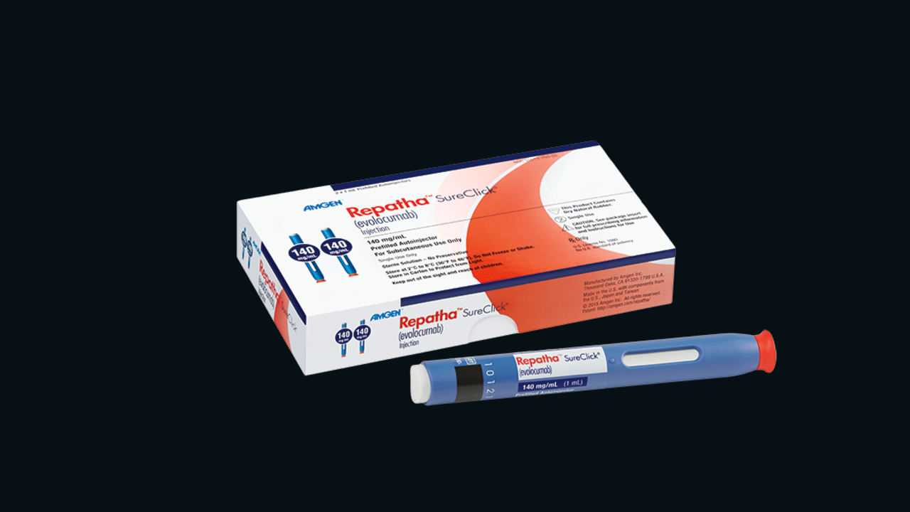 Amgen's Repatha is the second drug in a new class of cholesterol lowering drugs, called PCSK9 inhibitors, to win FDA approval.