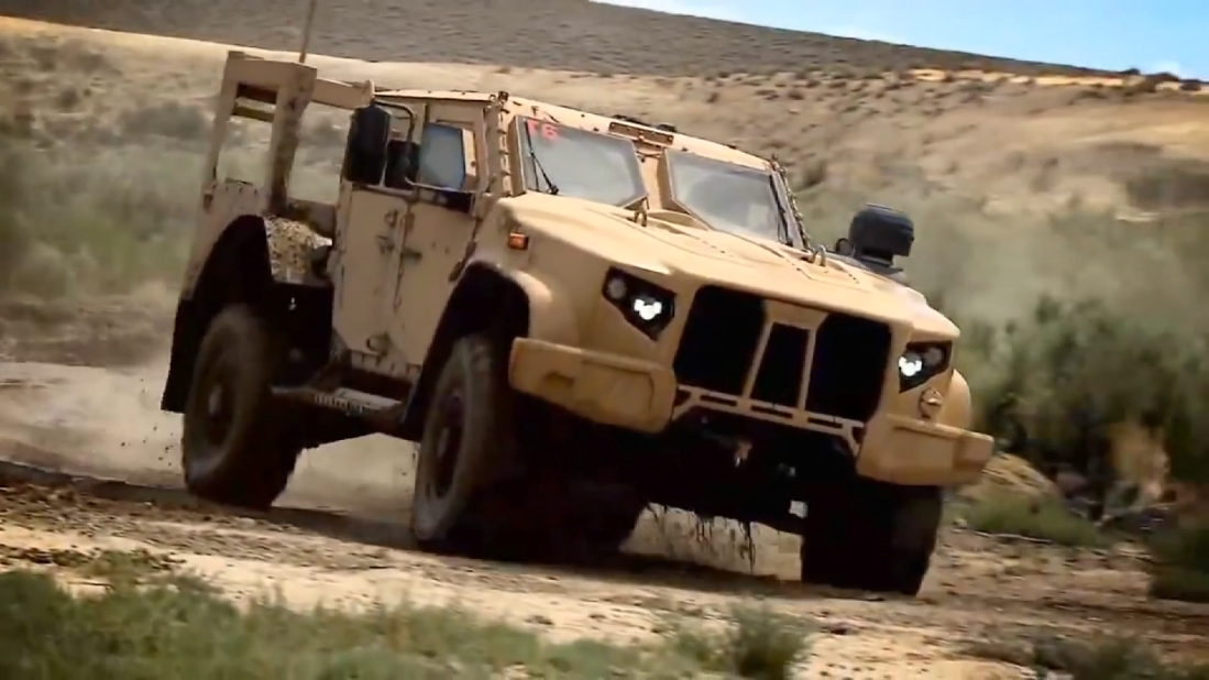 The request includes $735 million for 2,020 Joint Light Tactical Vehicles for the Army and Marines. The JLTVs are intended to replace Humvees.