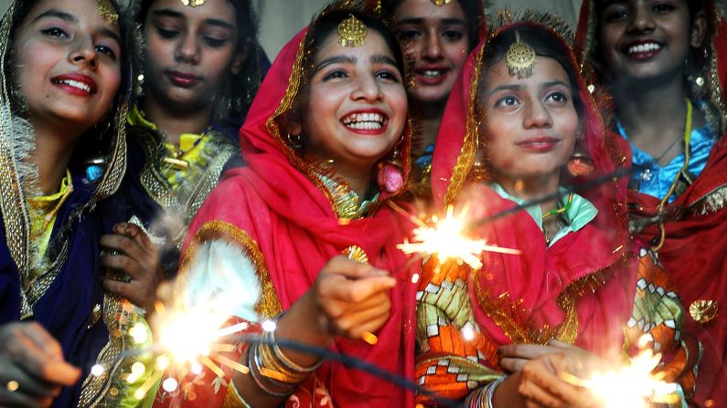 <strong>India:</strong> Diwali, the Hindu Festival of Lights, is India's biggest and most spectacular festival, with millions attending firework displays, prayer and celebratory events.