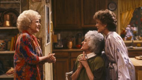 White's next major starring role was as Rose Nylund on "The Golden Girls." The show about Florida retirees, which ran from 1985 to 1992, also starred Bea Arthur, center, and Rue McClanahan.