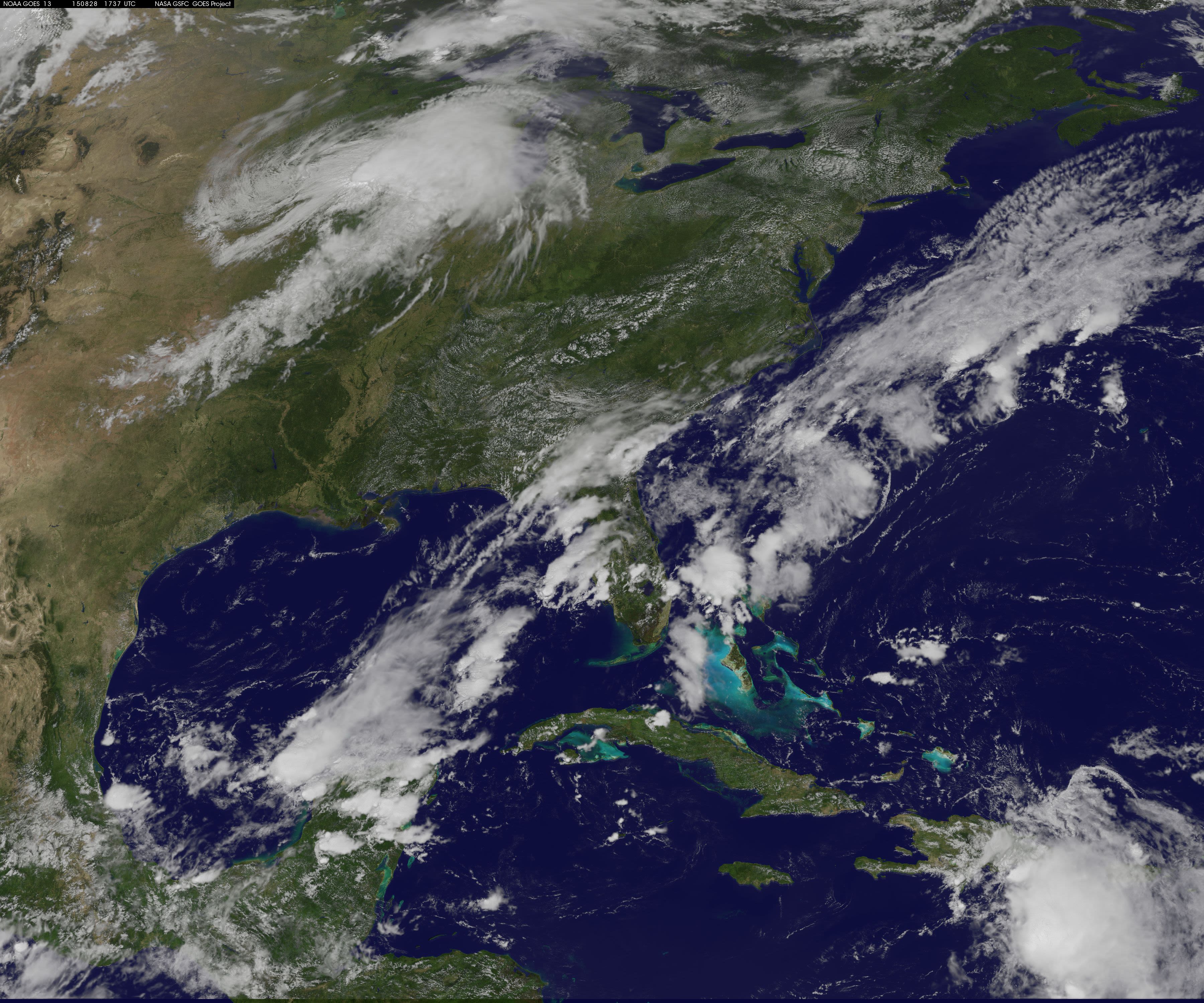 nasa weather satellite caribbean