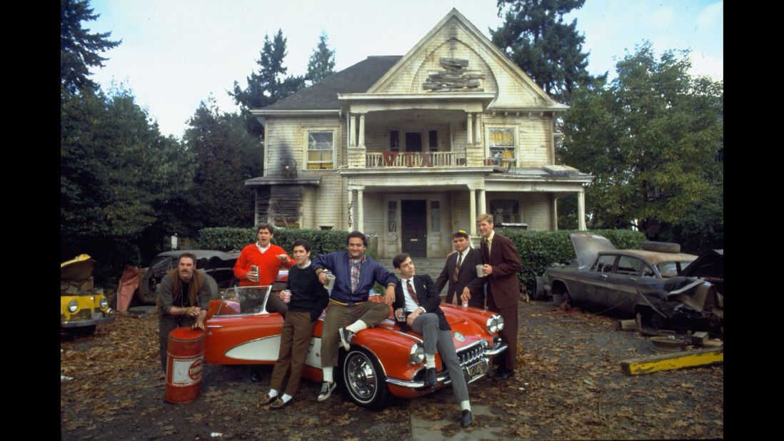In 1978's ultimate college caper, "Animal House," Dean Wormer wants to expel the wild Delta Tau Chi fraternity, but these party animals won't go quietly. Click through for more movies that chronicled college life.