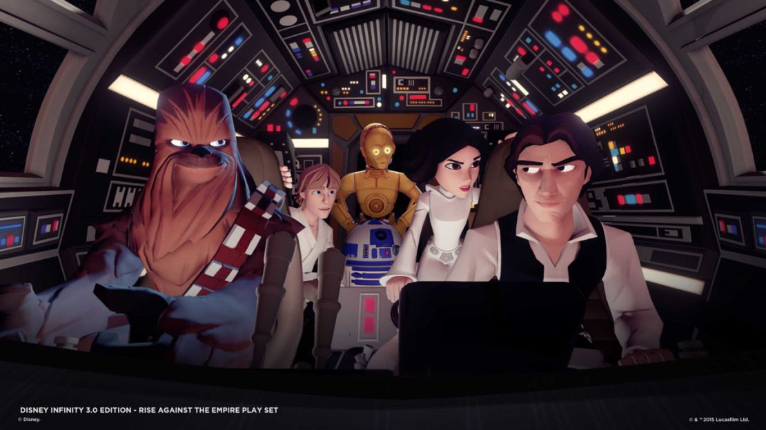 "Disney Infinity 3.0" allows gamers to retell iconic moments from the original "Star Wars" trilogy.