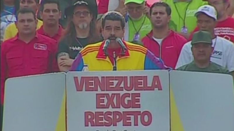 Maduro a santos: