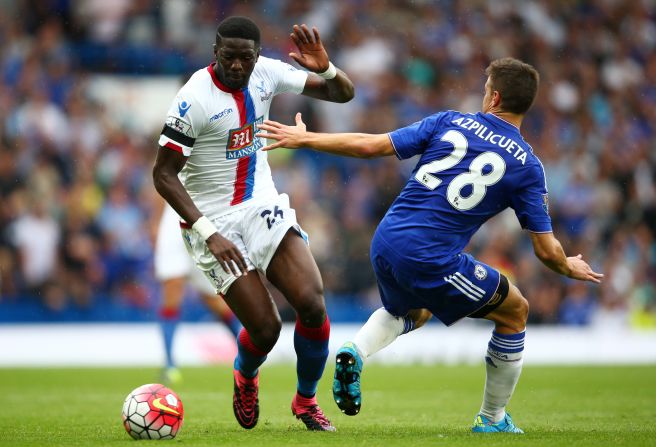 Bakary Sako opened the scoring for Palace just after half time.