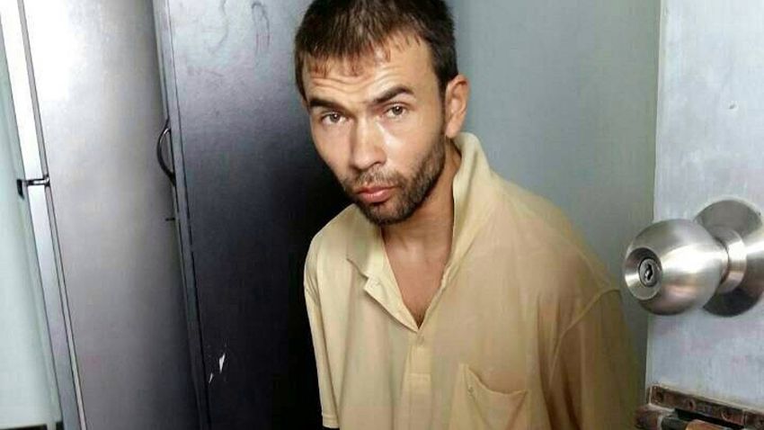 A handout photo from the Royal Thai police and released on August 29, 2015 shows Turkish national Adem Karadag being detained at a police station in Bangkok. Thai police said they have detained a foreign man on August 29, "likely involved" with a bomb attack in Bangkok last week that killed 20 people and wounded scores more. AFP PHOTO / ROYAL THAI POLICE --EDITORS NOTE -- RESTRICTED TO EDITORIAL USE MANDATORY CREDIT "AFP PHOTO / ROYAL THAI POLICE" NO MARKETING NO ADVERTISING CAMPAIGNS - DISTRIBUTED AS A SERVICE TO CLIENTS - NO ARCHIVES--STR/AFP/Getty Images