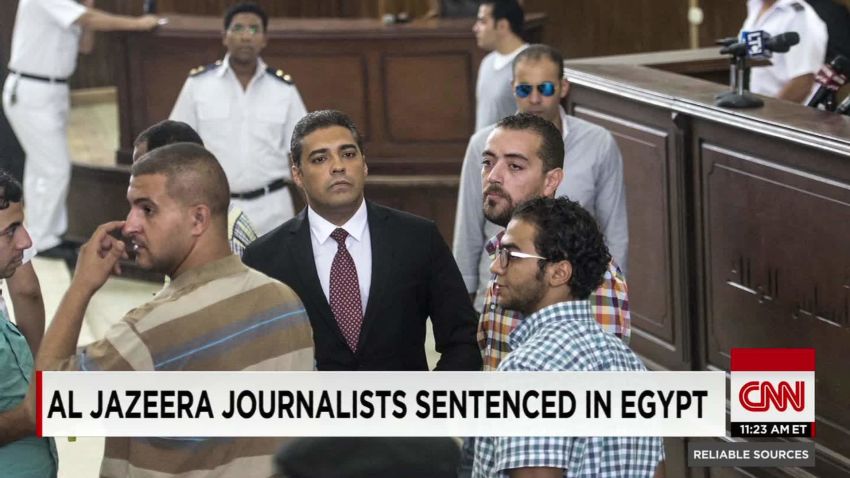exp RS 08 30 Al Jazeera journalists sentenced in Egypt    _00001009.jpg