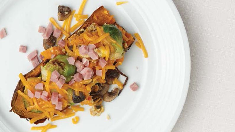 <a href="http://www.cnn.com/2015/09/03/health/hannahs-eggy-potato-scramble-recipe/index.html"><strong>CLICK HERE FOR PRINTABLE RECIPE</strong></a><br /><br />Winning recipe from 2015 Healthy Lunchtime Challenge: Hannah's eggy potato scramble, submitted by 10-year-old chef Hannah Betts of Connecticut