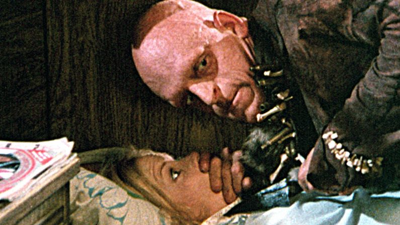"The Hills Have Eyes" with Susan Lanier and Michael Berryman was one of Craven's earliest films. He wrote and directed the gory 1977 movie about a family set upon by mutant cannibals. He co-wrote "The Hills Have Eyes II" with son Jonathan Craven in 2007. 