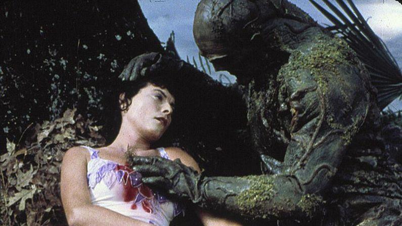 Craven's 1982 "Swamp Thing" with Adrienne Barbeau was based on the DC comics character. 