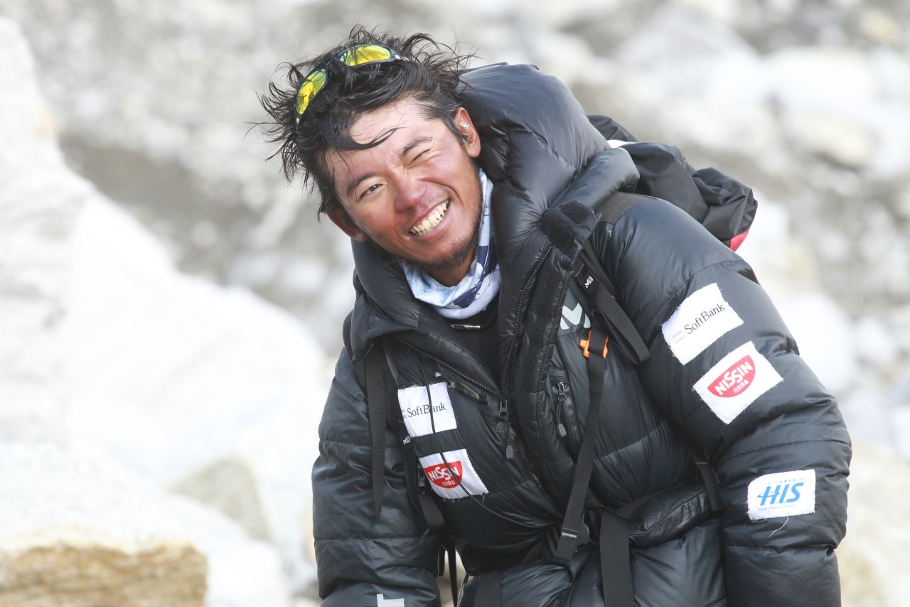 Japanese mountaineer Nobukazu Kuriki, 33, from Hokkaido, is preparing to make his fifth attempt to summit Mount Everest in Nepal in September, 2015.