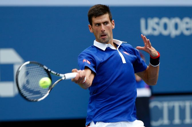 Men's No. 1 Novak Djokovic needed only 71 minutes to beat Brazil's Joao Souza. 