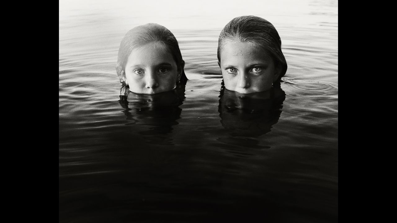 Schwedhelm uses an underwater housing for her camera and uses natural light. She chose to shoot in black and white to enhance the contrast between light and dark.