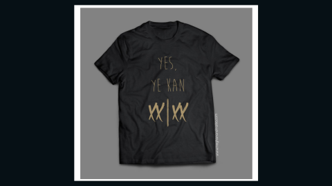 Kanye Yes we kan t shirt
