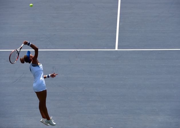 Tsurenko of Ukraine has climbed the rankings recently and won her first title in Turkey in July.