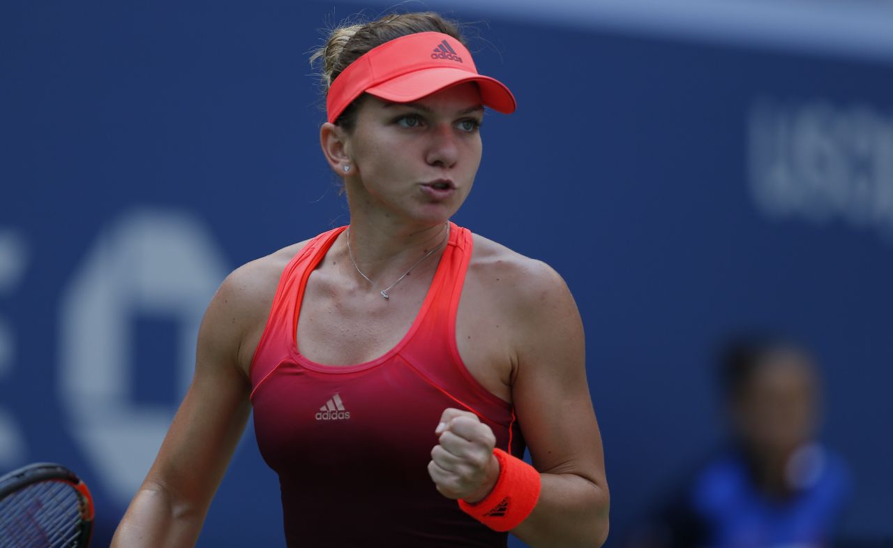 Simona Halep, the women's No. 2 seed, played about a set and a half before her opponent, Marina Erakovic, retired with a knee injury. 