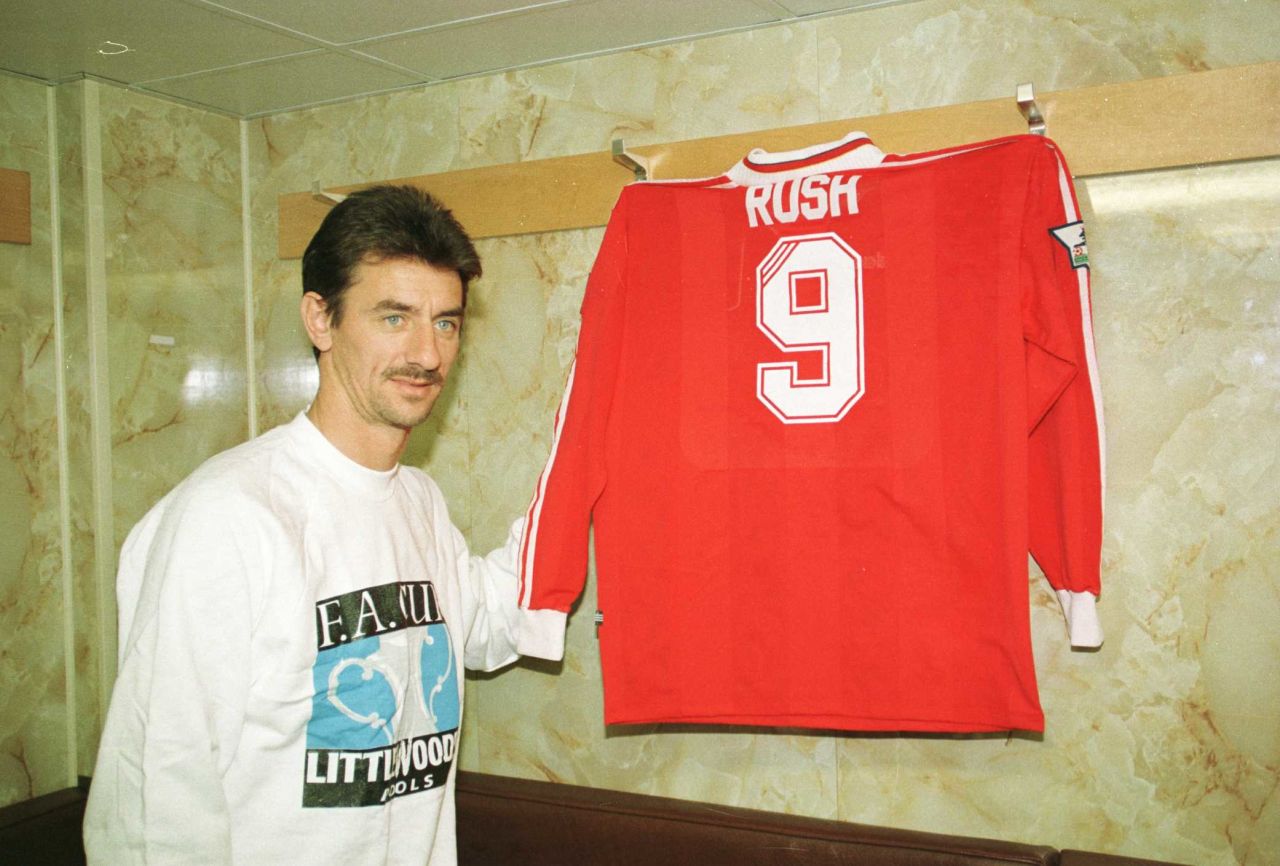 The Welshman's very last performance for club came in the 1996 FA Cup final at Wembley against Manchester United. Liverpool lost the match 1-0, after a late Eric Cantona goal. Rush deflected the ball towards the Frenchman to register an unwanted assist with one of his last touches for the Reds. 
