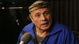NEW YORK, NY - JANUARY 09:  Jimmy "Superfly" Snuka visits "The Opie & Anthony Show" at SiriusXM studios on January 9, 2013 in New York City.  (Photo by Astrid Stawiarz/Getty Images)