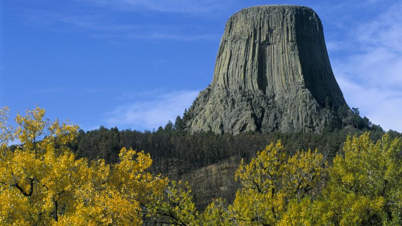 There's a movement by some activists to change the name of Devils Tower National Monument in Wyoming to Bear Lodge National Monument. 