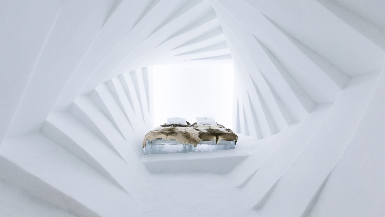 The Icehotel is the closest we'll ever get to visiting Superman's frozen Fortress of Solitude. 