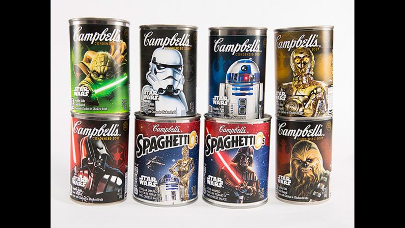 A hungry Jedi can enjoy Campbell's "Star Wars"-themed soups.