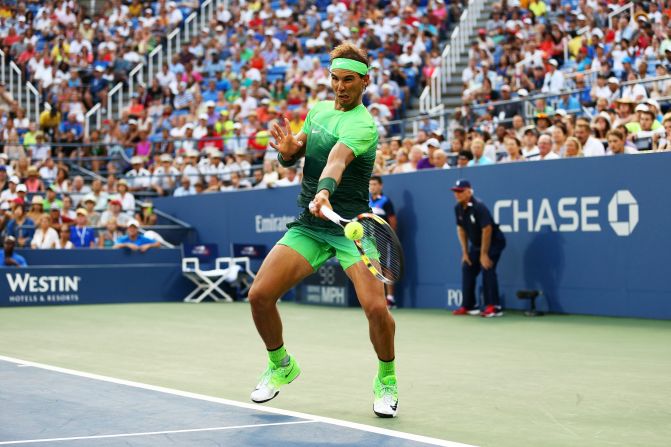 Rafael Nadal, in a slump, didn't play his best against Argentina's Diego Schwartzman but still won in straight sets.