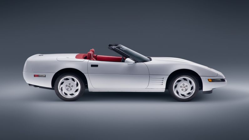 Perhaps one of GM's best-known vehicles was the Chevrolet Corvette, first produced in 1953. When the company's 1 millionth 'Vette was crushed in a giant sinkhole, it was <a href="https://www.trupilariante.com/2015/09/03/travel/sinkhole-1-millionth-corvette-restoration-reveal/">restored in loving detail</a>, pictured. 