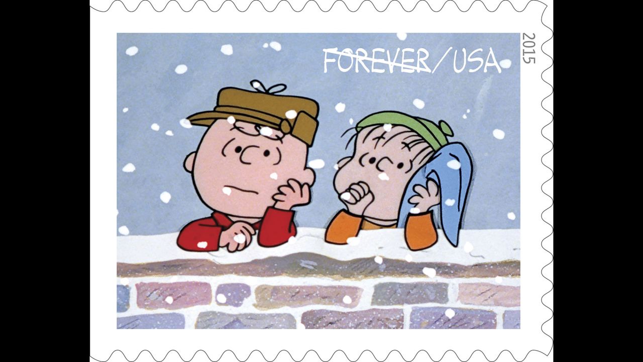 As the TV special begins Charlie Brown, here with Linus, is depressed about the overcommercialization of Christmas.