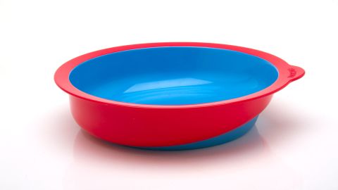 Eatwell tableware set red bowl, featuring a slanted basin
