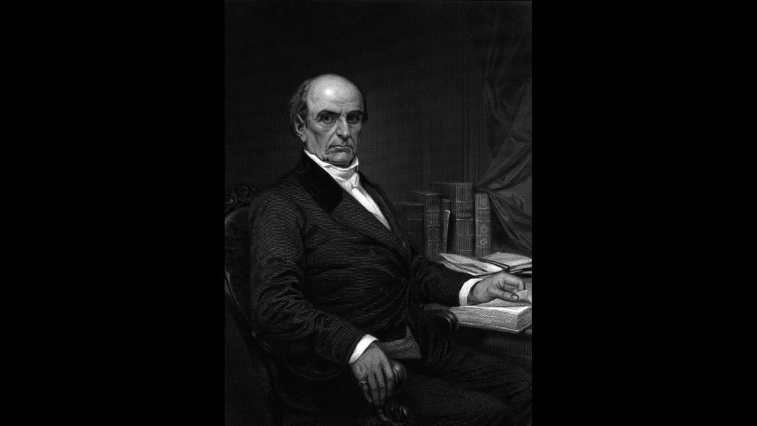 Daniel Webster, the former senator and secretary of state, left a grandson a snuffbox and some fishing tackle.
