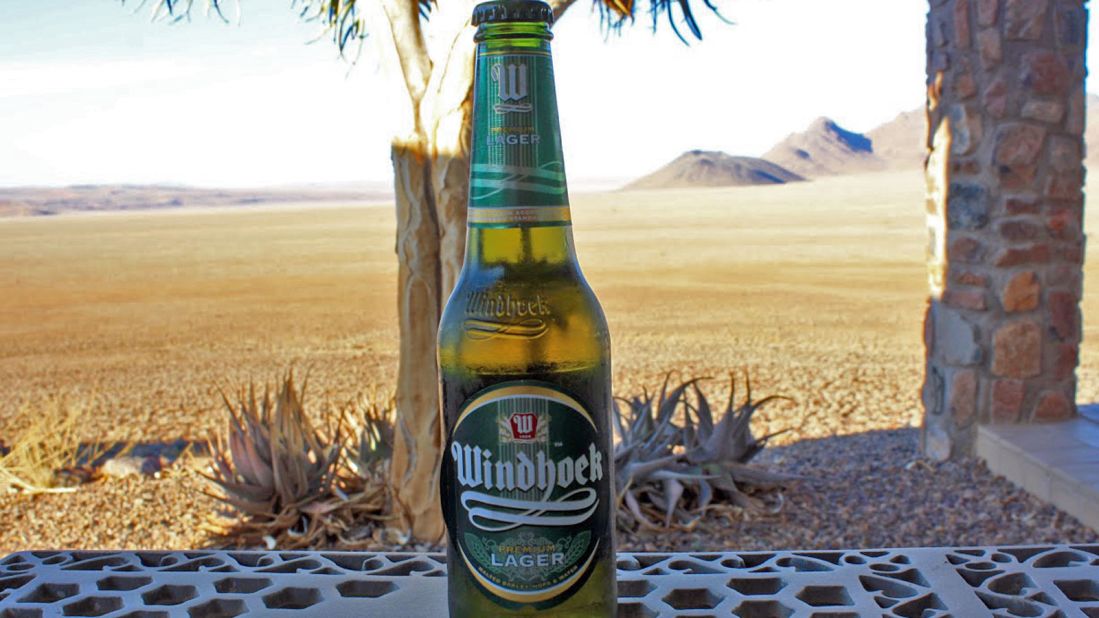 One of the most familiar Namibian beers, Windhoek Lager is a popular export, enjoyed in South Africa and further afield.