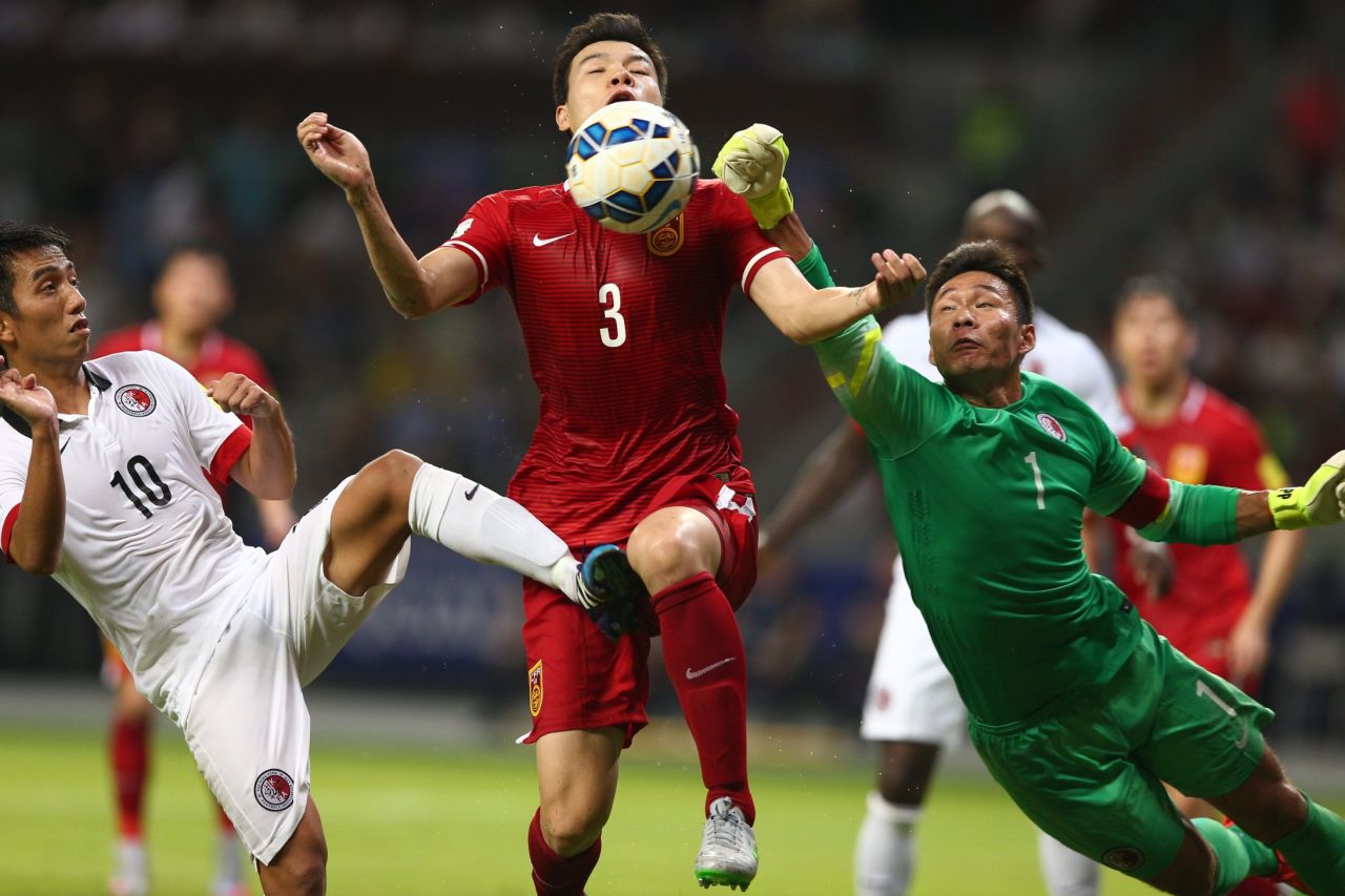 China are 84th in FIFA's official rankings, while Hong Kong are 151st, but the home side was unable to find a way past goalkeeper Yapp Hung Fai.