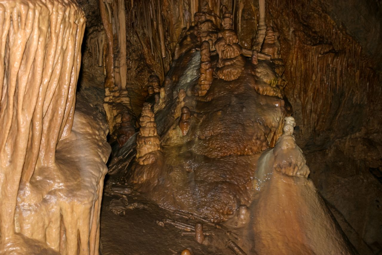 Lewis and Clark Caverns State Park sits in southwest Montana and has the only cave in the state with guided tours. The tour lasts two hours and covers the natural and human history of the cave and surrounding area.  