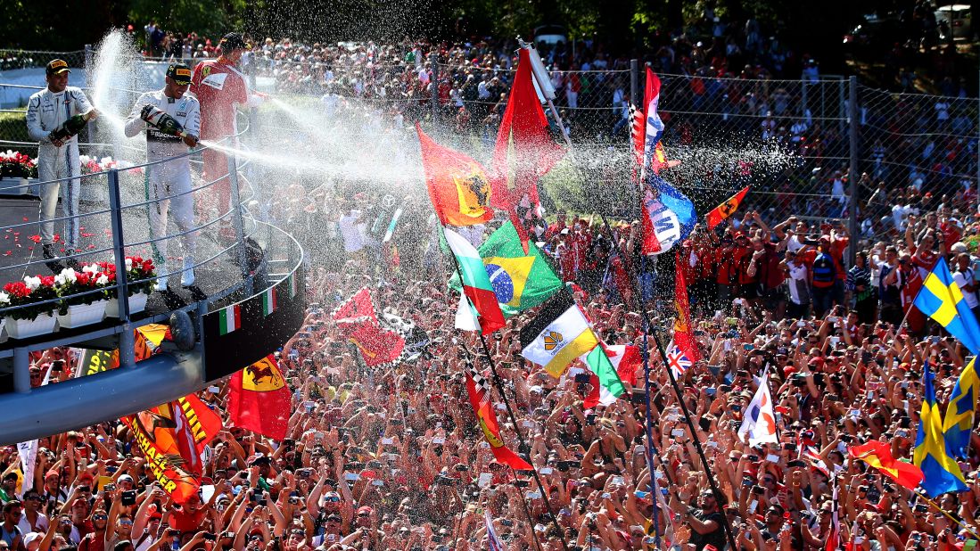 September's Italian Grand Prix at Monza saw Hamilton finish more than 25 seconds clear of Ferrari's Sebastian Vettel to take top spot and extend his championship advantage to 53 points with seven rounds remaining -- but only after surviving a stewards' investigation. "The stewards are satisfied that the team followed the currently specified procedure supervised by the tire manufacturer for the safe operation of the tires," a statement said after Mercedes was investigated on the grounds that the tires were below the minimum permitted pressure. 