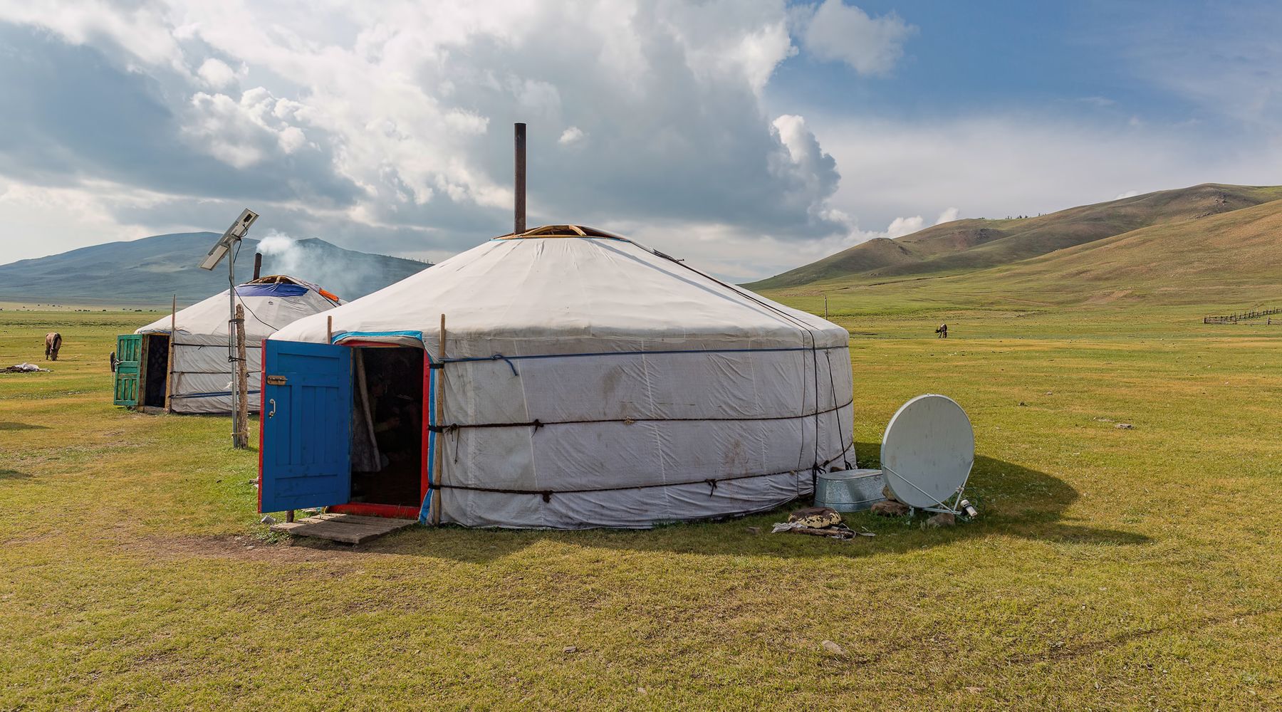 beautiful mongolian landscape