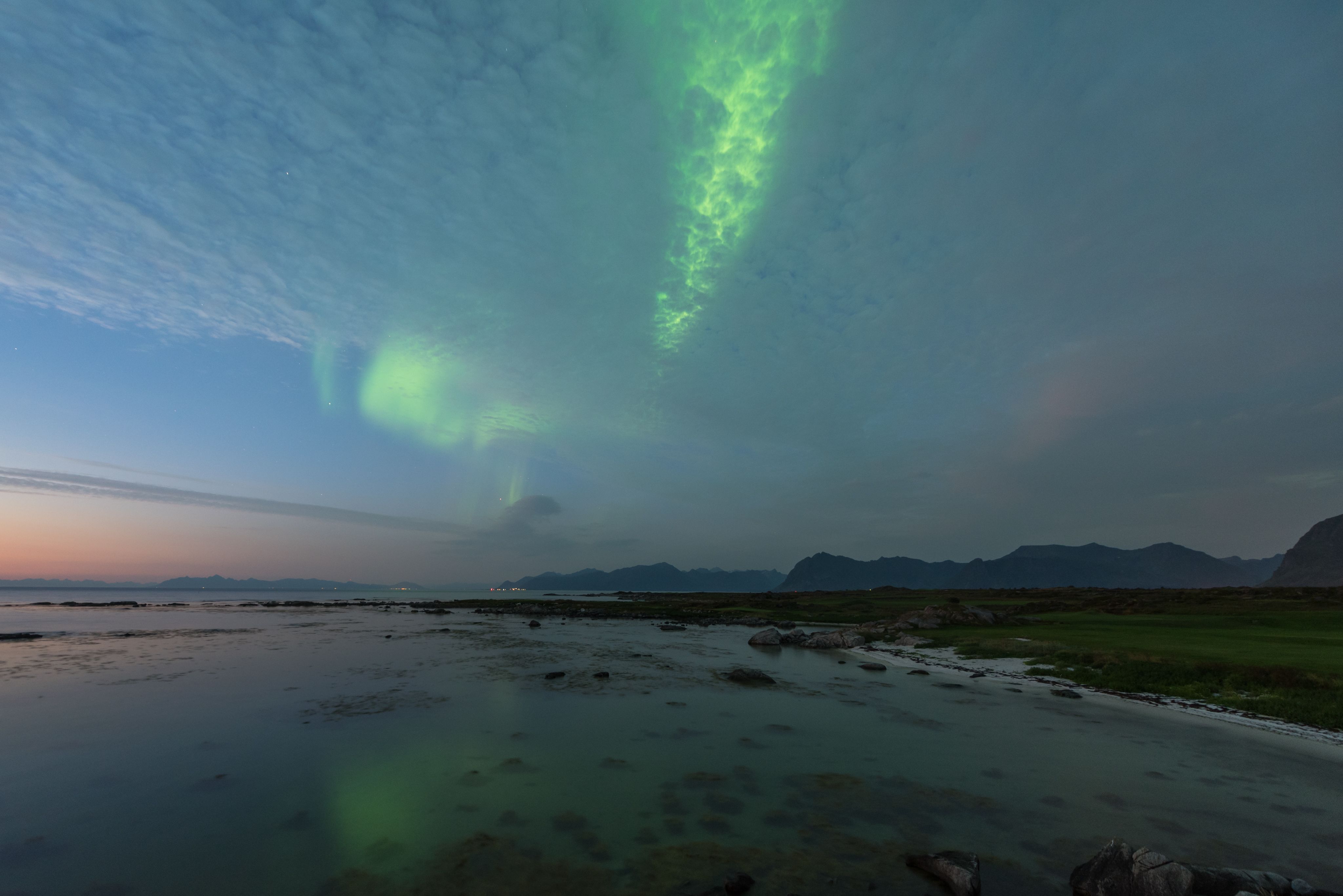 Before venturing into any of these freezing wildernesses, it's worth checking out the kp index, a measure of electromagnetic activity in the atmosphere. A reading of two or higher is considered good for Northern Lights spotting.