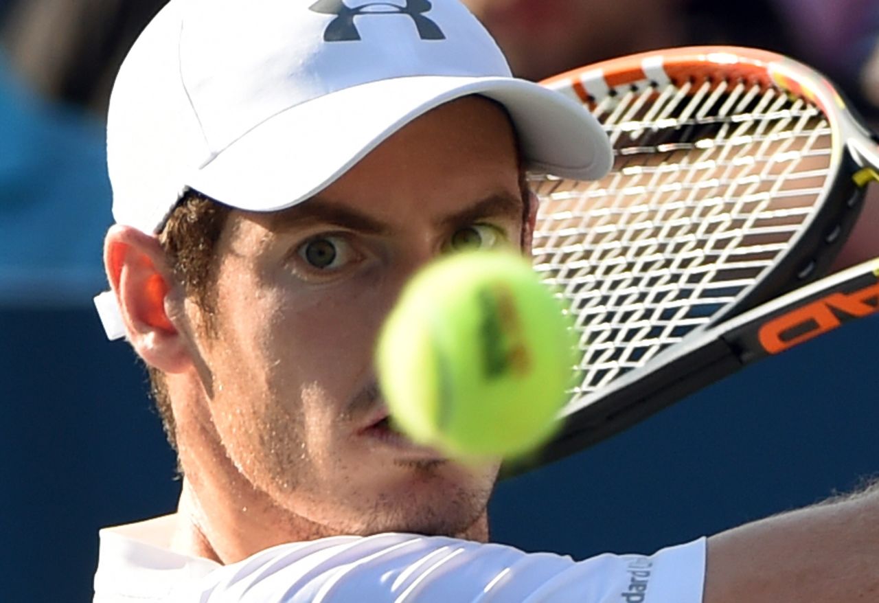 Murray often lost his composure during the tense encounter.