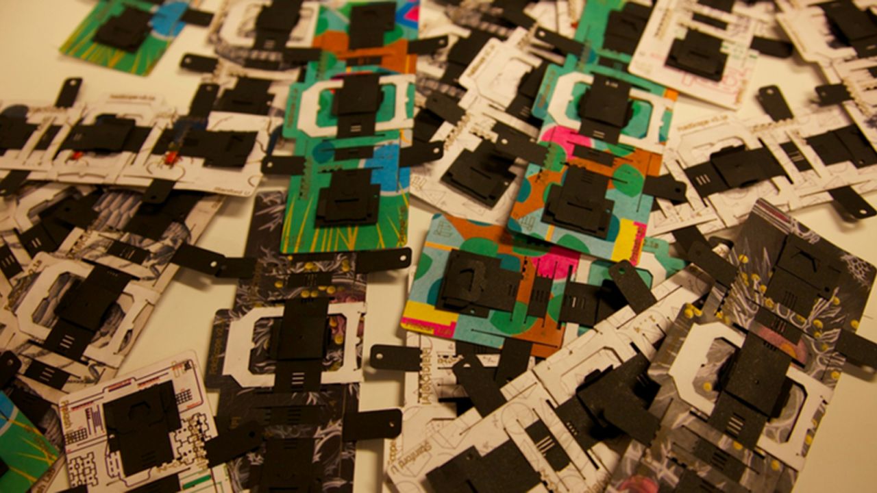 Foldscope is a paper microscope that folds into shape and costs less than a dollar to make.