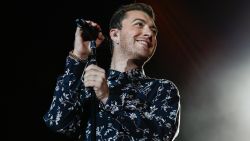 Sam Smith performs at Lollapalooza in Chicago on August 1, 2015.