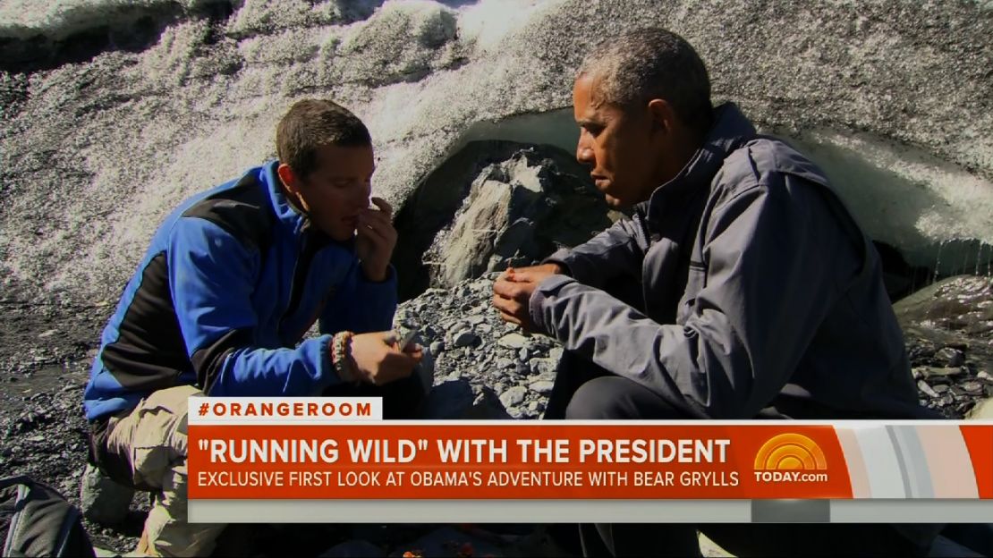 Bear Gryll's was accompanied by former US president Barack Obama on an expedition in Alaska in 2015. 