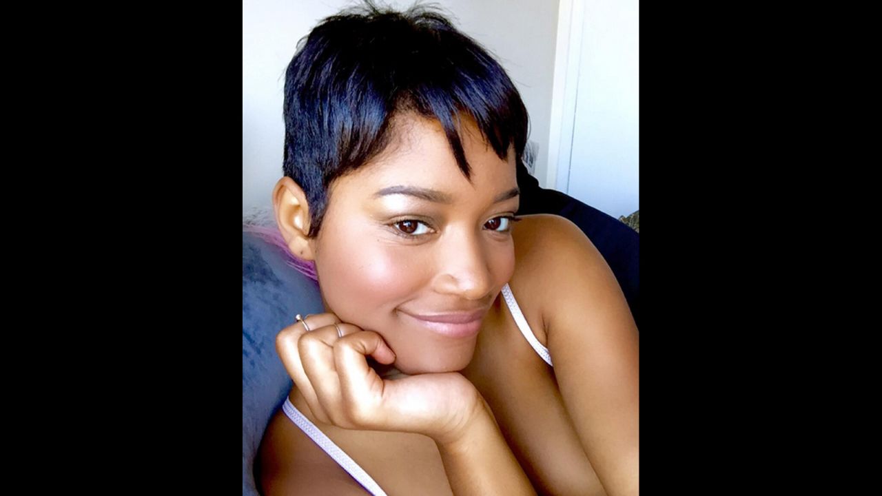 Actress Keke Palmer <a href="https://instagram.com/p/7WGaqjErmD/?taken-by=kekepalmer" target="_blank" target="_blank">posted this selfie</a> Monday, September 7, with a smiley face and the caption, "When u get a fresh cut."
