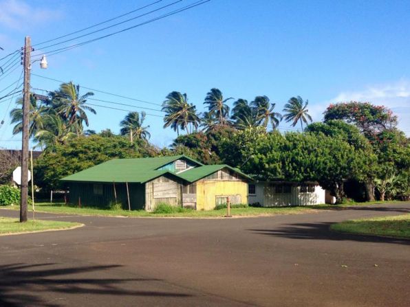 Kalaupapa once had up to six bars in operation, including Rea's Bar, pictured, which was run by a patient. Today, it is used as a storage space for the one bar that's still open, called Fuesaina's.