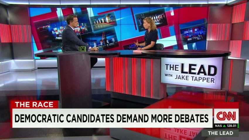 Democratic candidates demand more debates Debbie Wasserman Schultz Lead INTV_00010819.jpg
