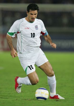 Ali Daei has scored 109 goals for Iran, which makes him the all-time leading goalscorer in international football.