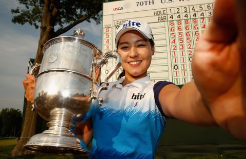 In Gee Chun's big breakthrough came at this year's U.S. Open. The South Korean won by one shot from compatriot Amy Yang and Stacy Lewis.