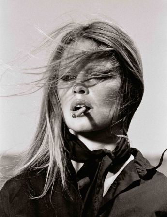O'Neill's work photographing fashions, styles and celebrities, particularly during the 1960s, is widely-acclaimed. Shots like this one, of Brigitte Bardot smoking a cigar, have become iconic. <br />