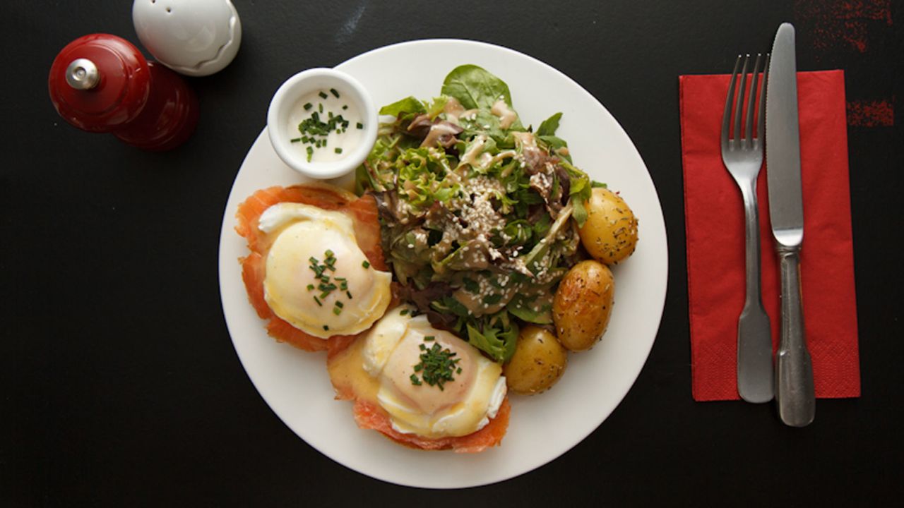 Which came first, the chicken or the egg? At Eggs & Co, the egg always has top billing.