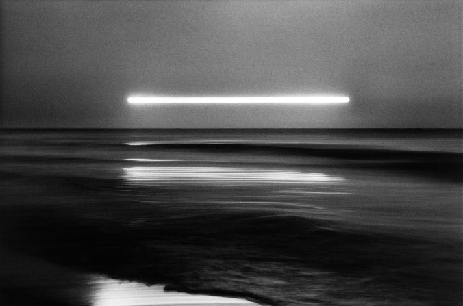 Japanese photographer Hiroshi Yamazaki captures the sun, sea and horizon, using long-exposure photography. 